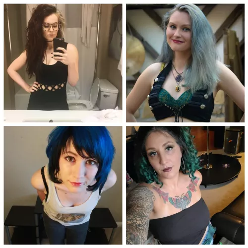 My gf and her friends. Hottest to ugliest be brutally honest by JPervyJeff