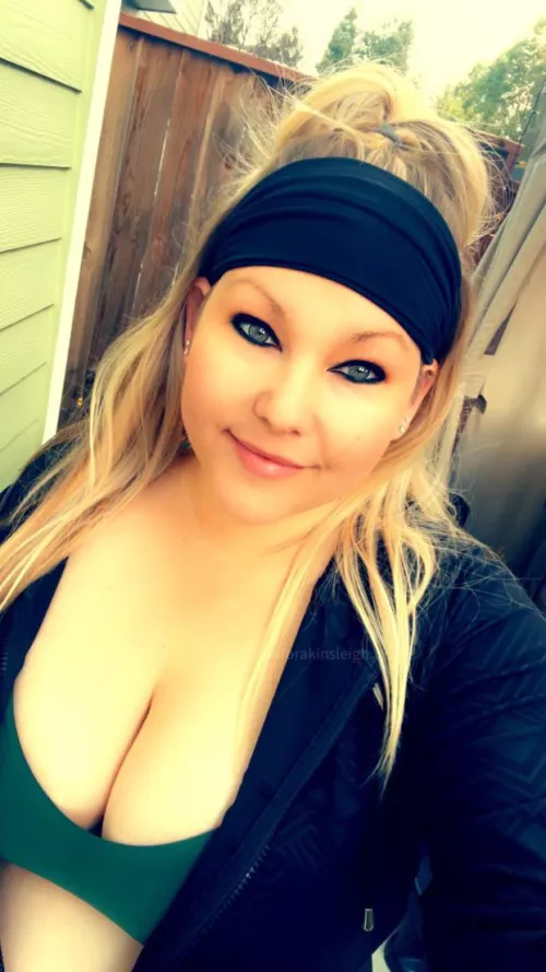 Not sure if this bra will hold up today by AuroraKinsleigh