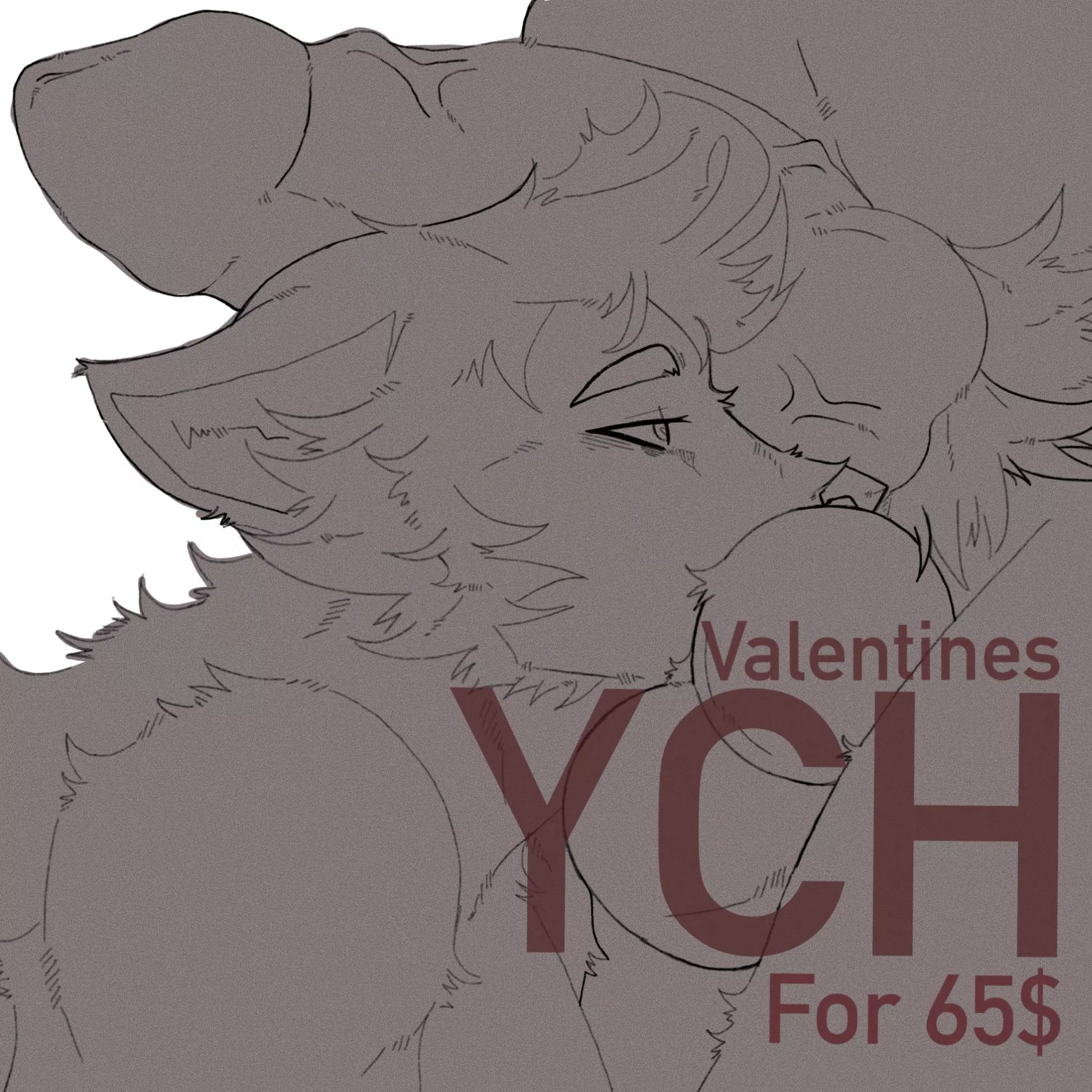 NSFW VALENTINE YCH COMMISSION OPEN! (Artist: @plasmafurrs on Twitter) posted by tipsyvsart