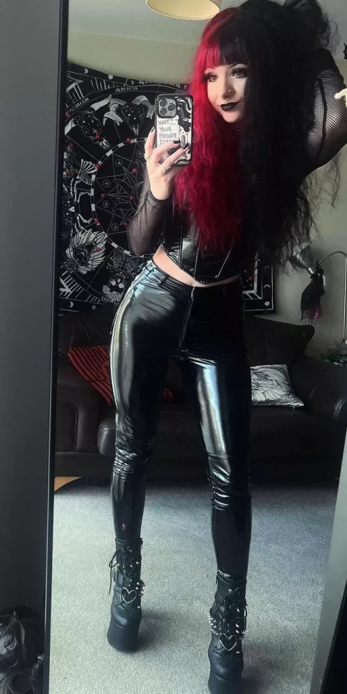 One day I won't wear all black -- but today is not that day 😂 by _QueenofDarkness