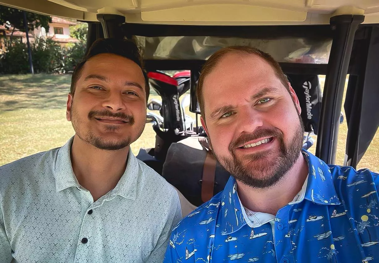 Partners in golf, and partners in life. posted by FrozenBr33ze