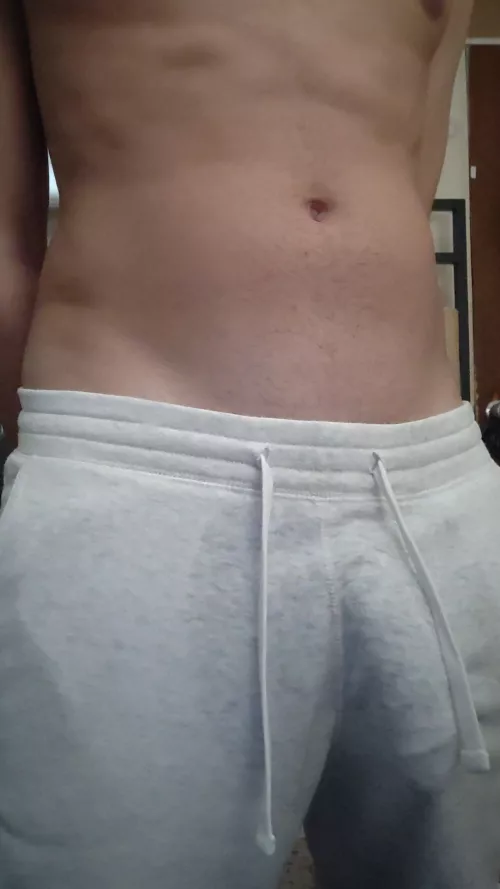 POV: when you spill water all over your shorts by throbbingbigcock