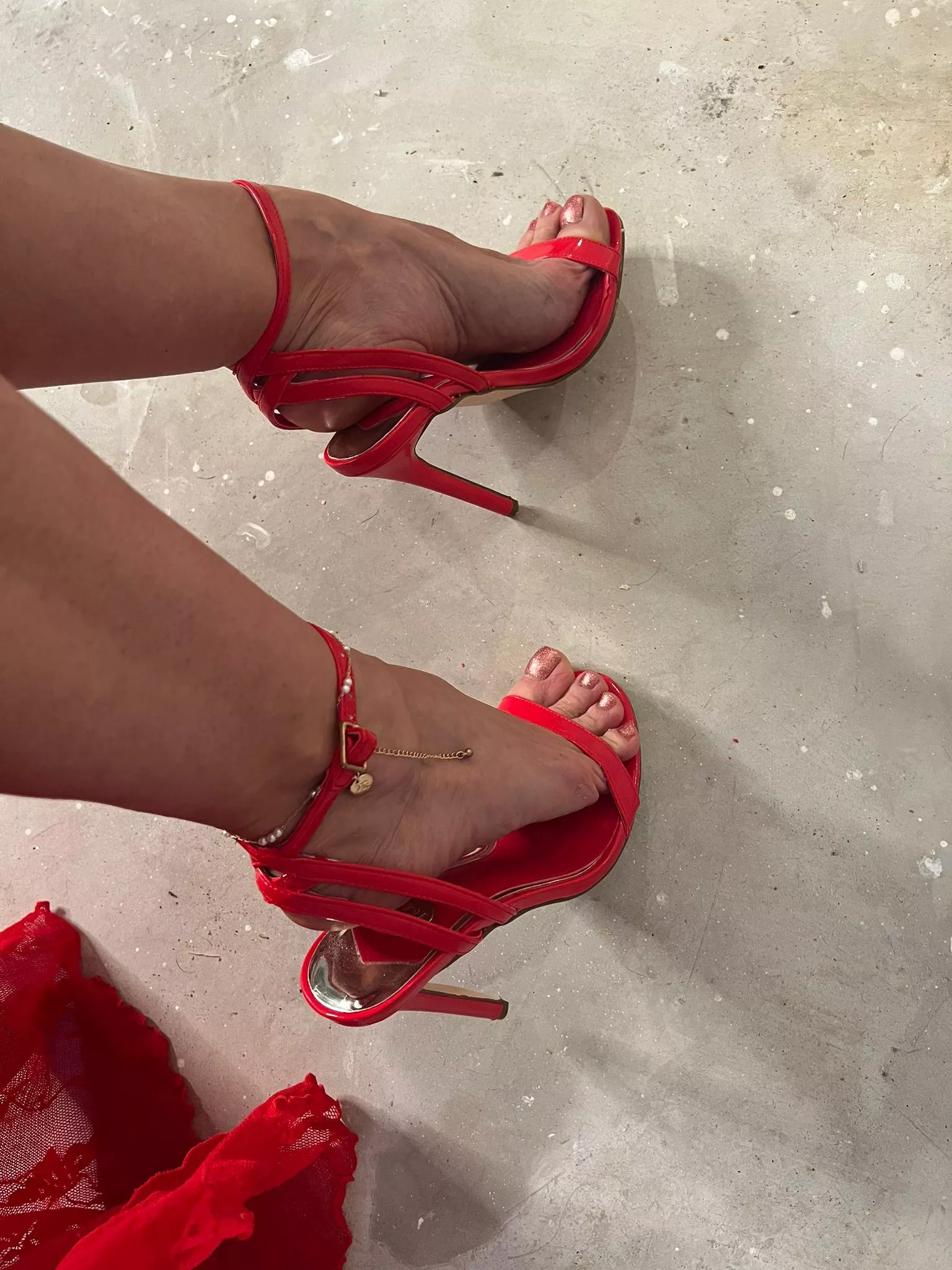 red for the Valentine's party OC posted by MalinaWhispers