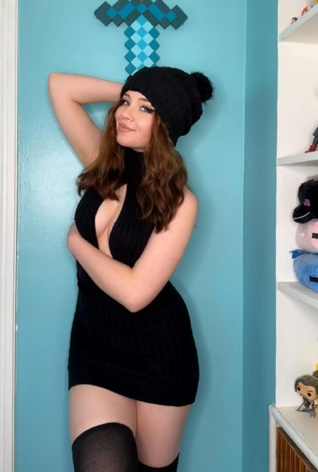 Staying warm in this dress posted by Jazzybaby18x