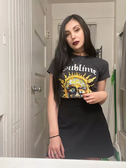 Sublime and skirt by rustydietcoke