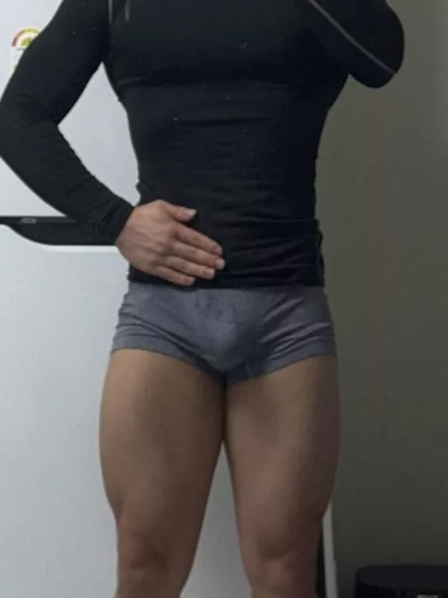 these underwear accentuate my thighs really nicely :) by itchynostril