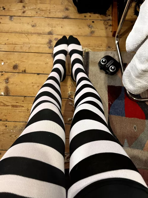 Thigh highs!!! by 8-bit-ball