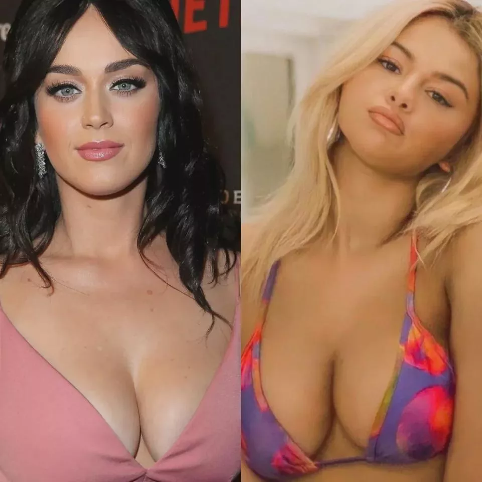Which Singer has the better boobs: Katy Perry or Selena Gomez posted by aryashorny