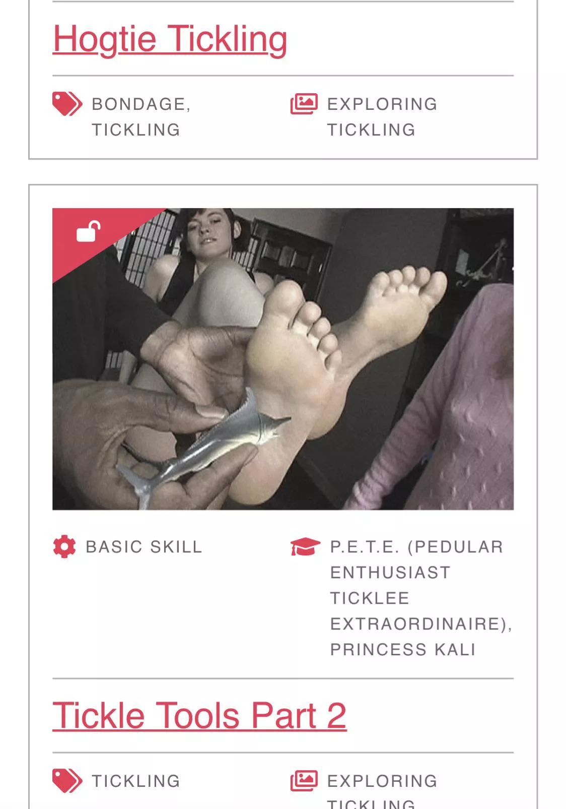 Anyone have videos from kink academy? posted by CiriFionaEIenRiannon