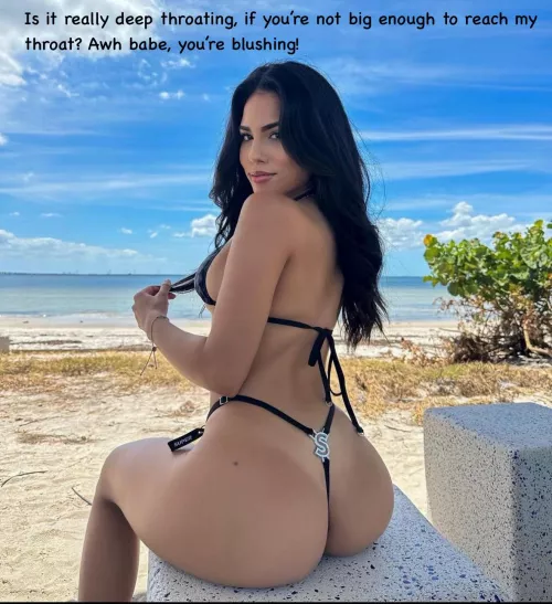 Awh babe, you’re blushing! by captionpatreon