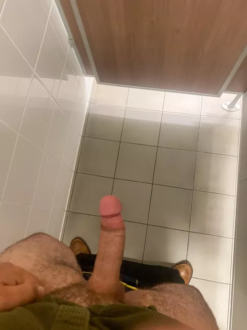 Can I feed you my cock in this bathroom stall? by Such_Investment_9933