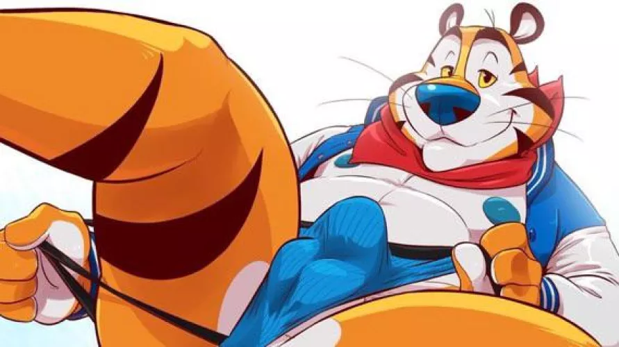Does anyone have/know the original of this Tony the Tiger artwork? by _69ingchipmunks_
