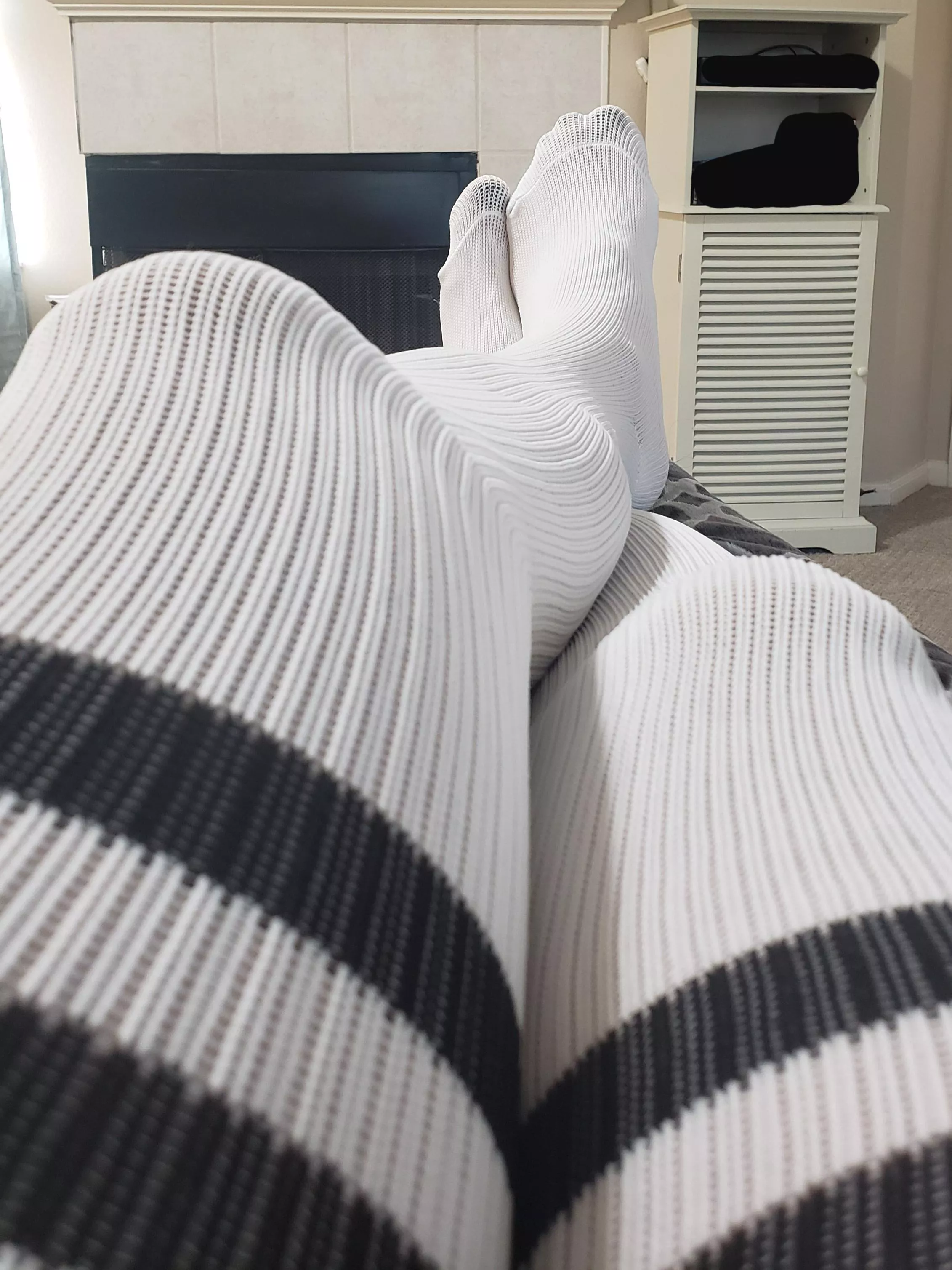 (f) My Superbowl viewing socks posted by Prior_Mood4619