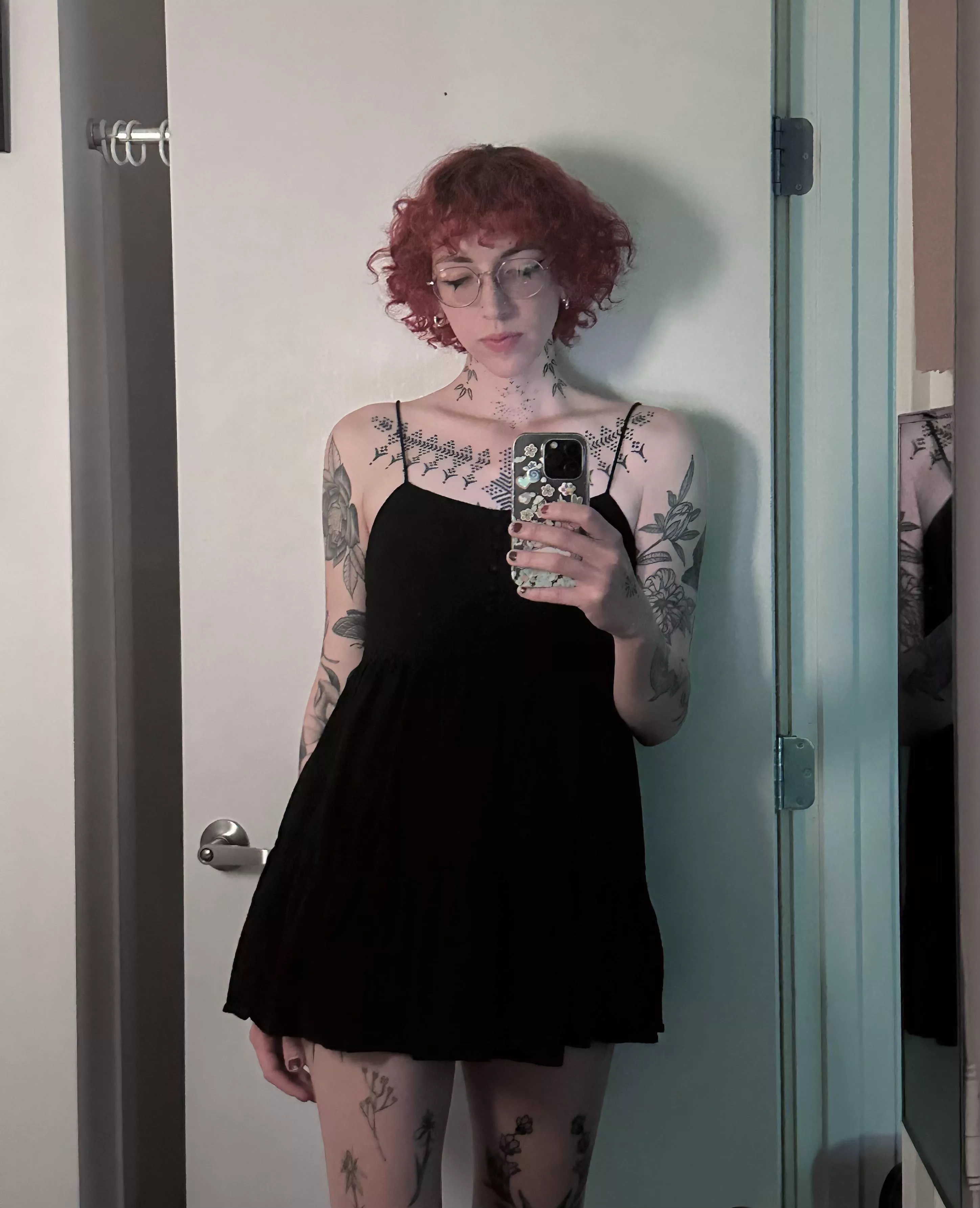 Favorite black dress :) 🖤 posted by midwest_wednesday