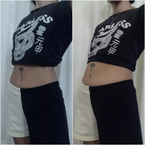 I think it looks a little more interesting after lunch 🤭 by odd-gwenny