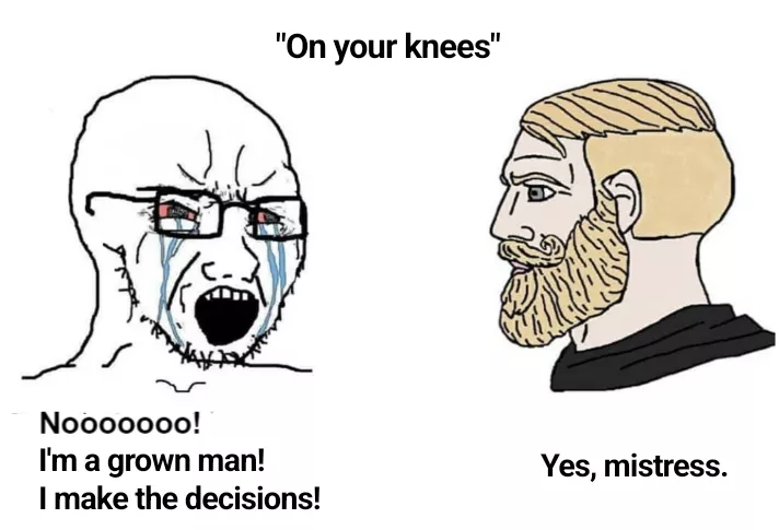 I'm a grown man. by truemoishe