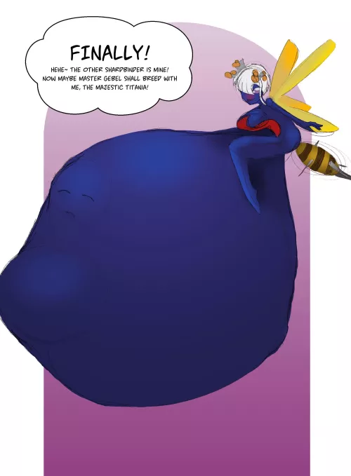 {Image} Titania's Massive Meal (OC) by Swings_Subliminals