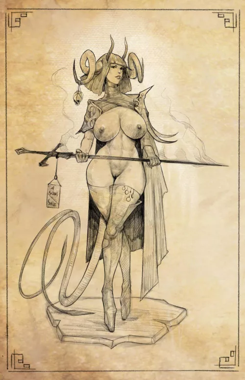 [OC] [For hire] would you buy the sword? by Njarla