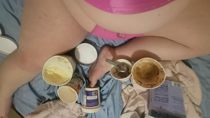 So much ice cream... by shamelessglutton