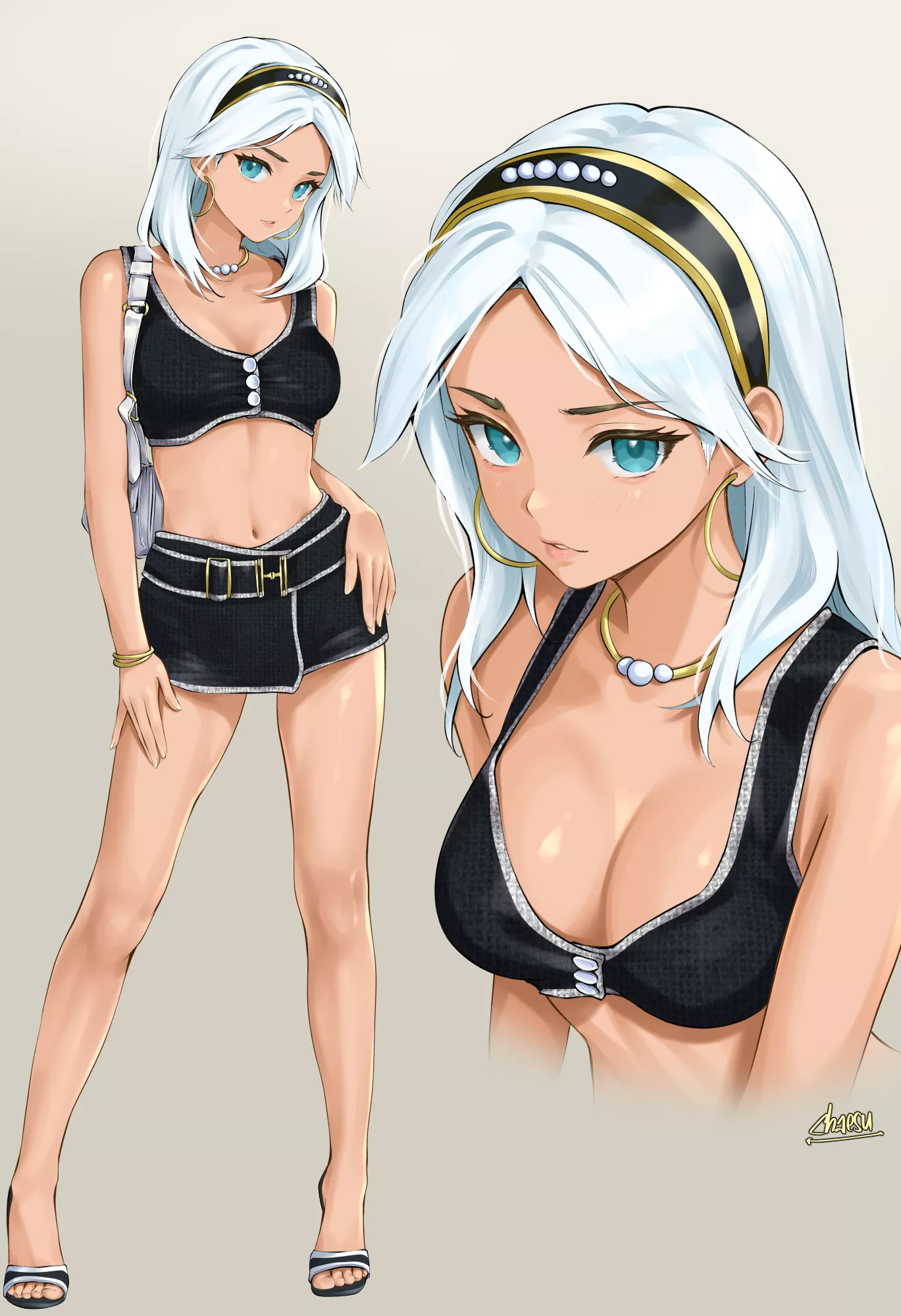 Tiffani Thighs [Original] posted by ArmorXIII