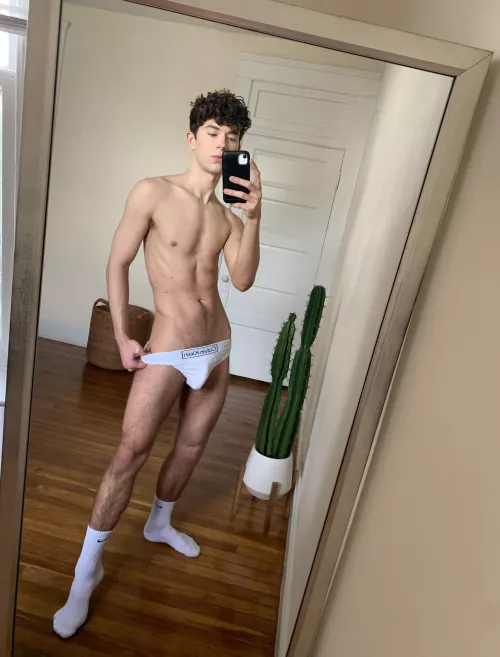 What do you think of these classic white briefs? by ElsaGermaineRiley