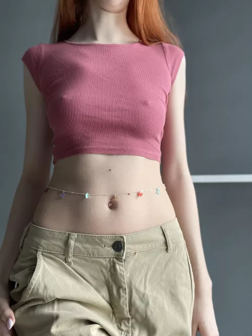 Why wear a bra when I can show you something perky? by long-legzzz