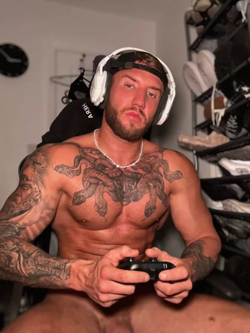 Would it be okay to have you suck my joystick while I play my game? by onlybigj