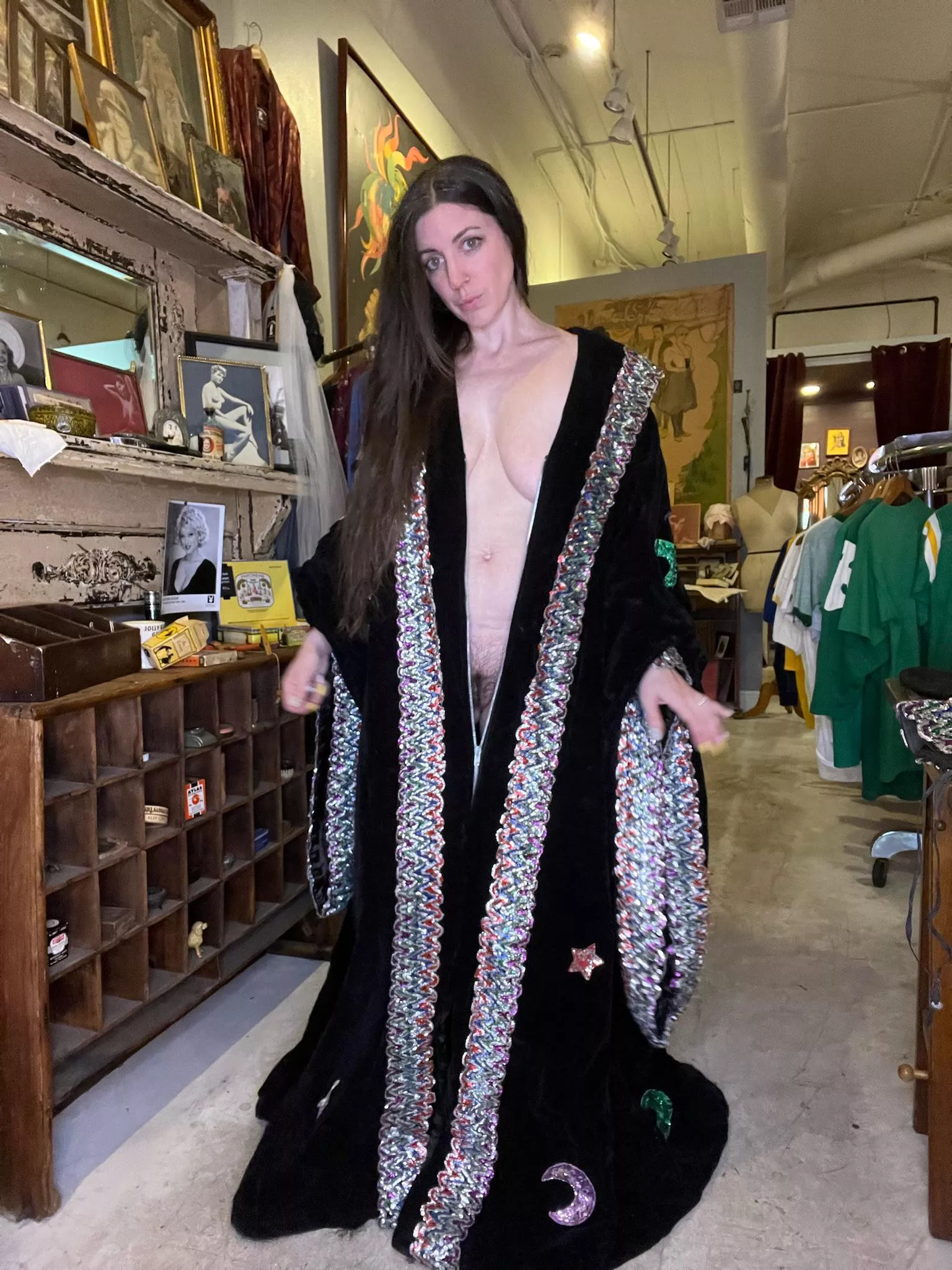 Y'all didn't believe that I had NOTHING under my Mardi Gras costume posted by PrettySadieReed