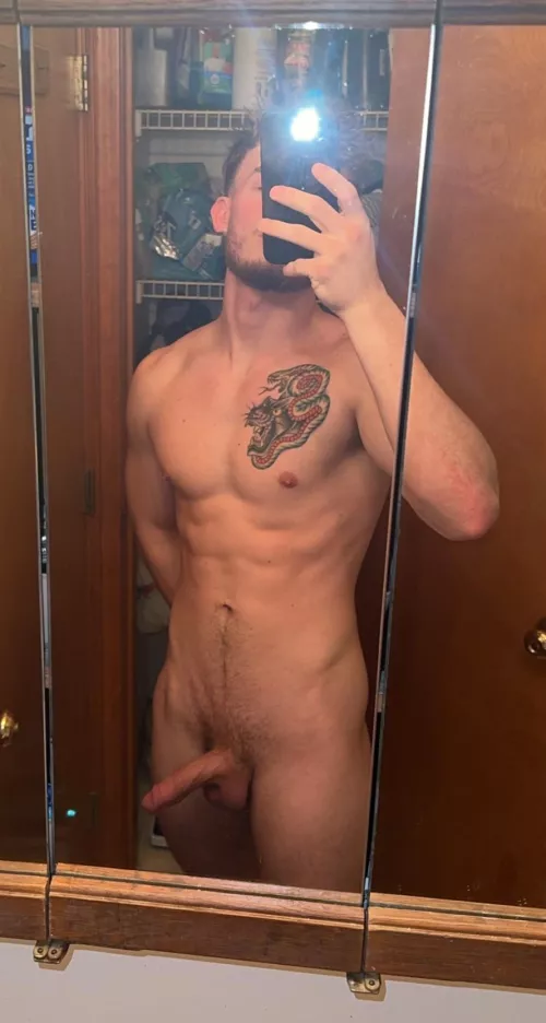 Before I hop in the shower with my bwc🚿🧼 by Reastman034