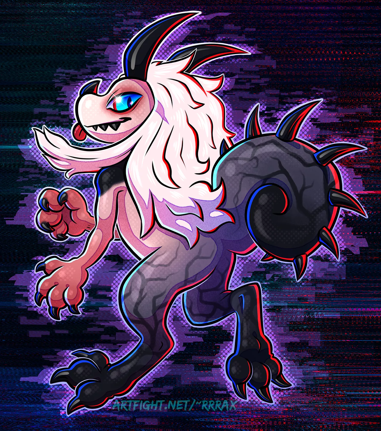 Burzum. Artwork I did for Art Fight last year posted by CROCORAX