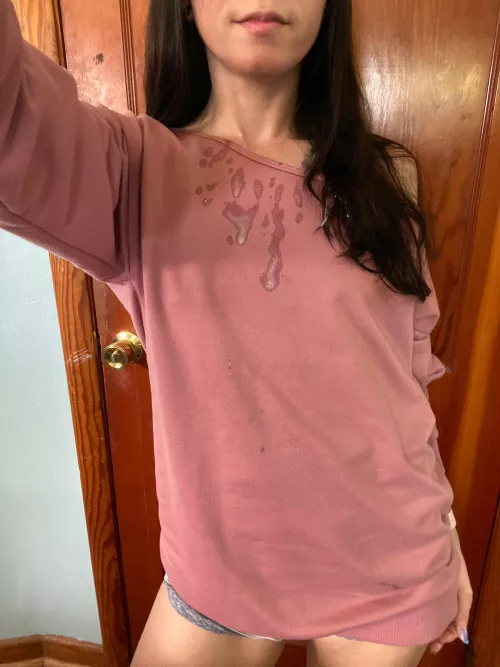For easy clean up I like cum on clothes by ctsharing