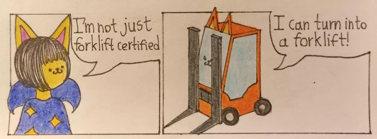 Forklift certified (art by me) posted by MrMoor2007