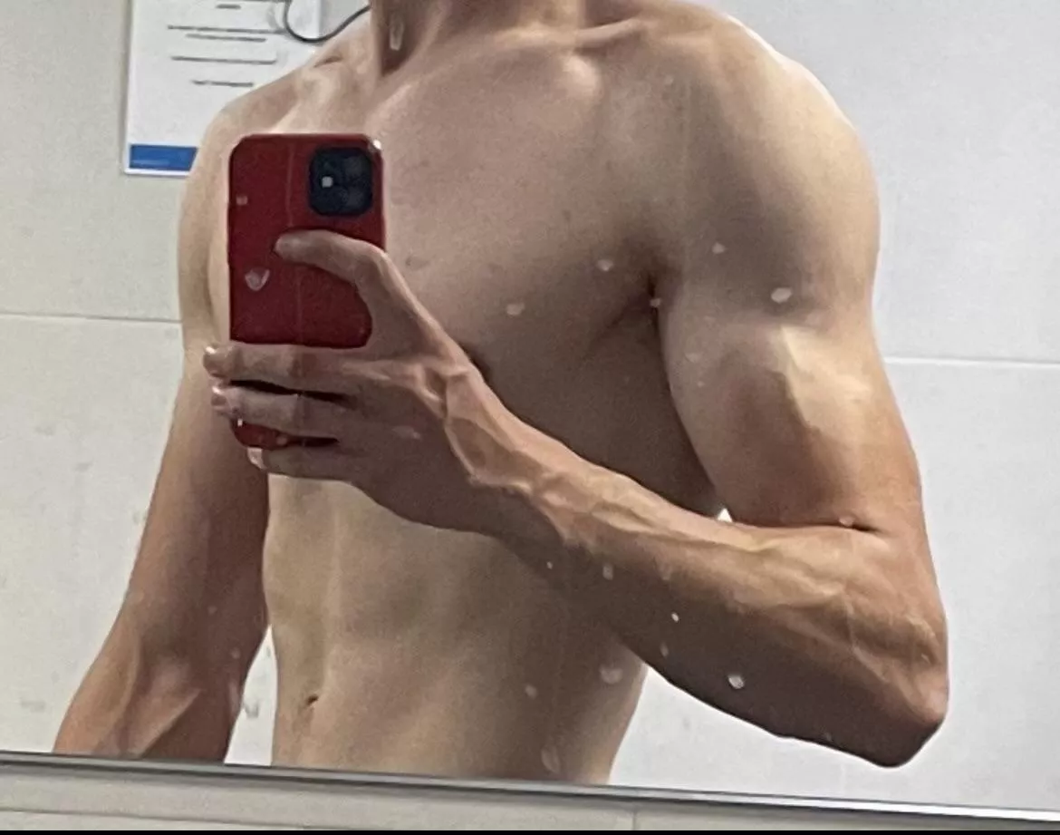 Gym veins posted by Big_Banana_9609