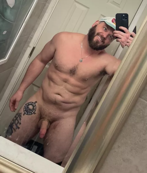 I just wear my work hat after a long day by GymDates111