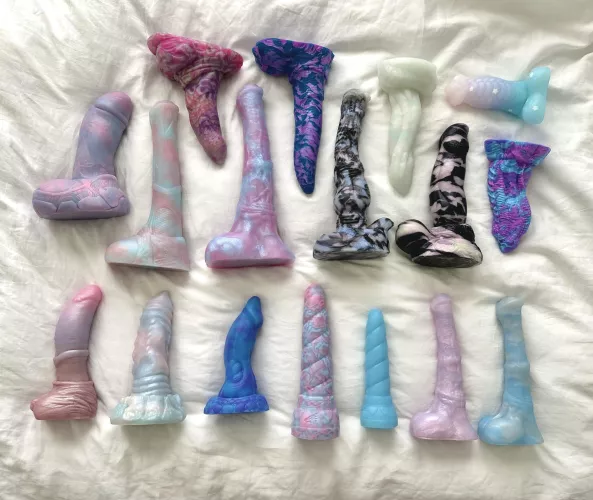 My current collection 💖 all smalls except for medium chance by Swimming_Corgi4045