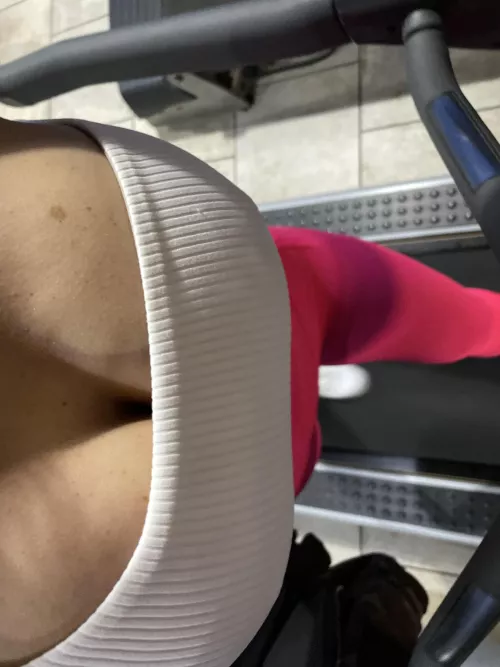 My POV of my boring walk on the treadmill by fitnesswife1983