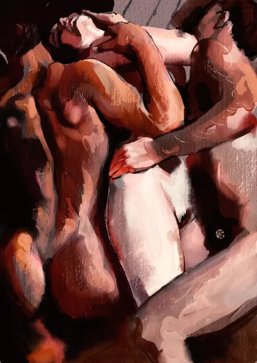 Neighbours by valeria_ko_art