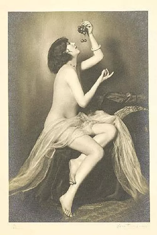 Nude with Grapes by Akt Szolovel 1924 by Mundane-Employer-719