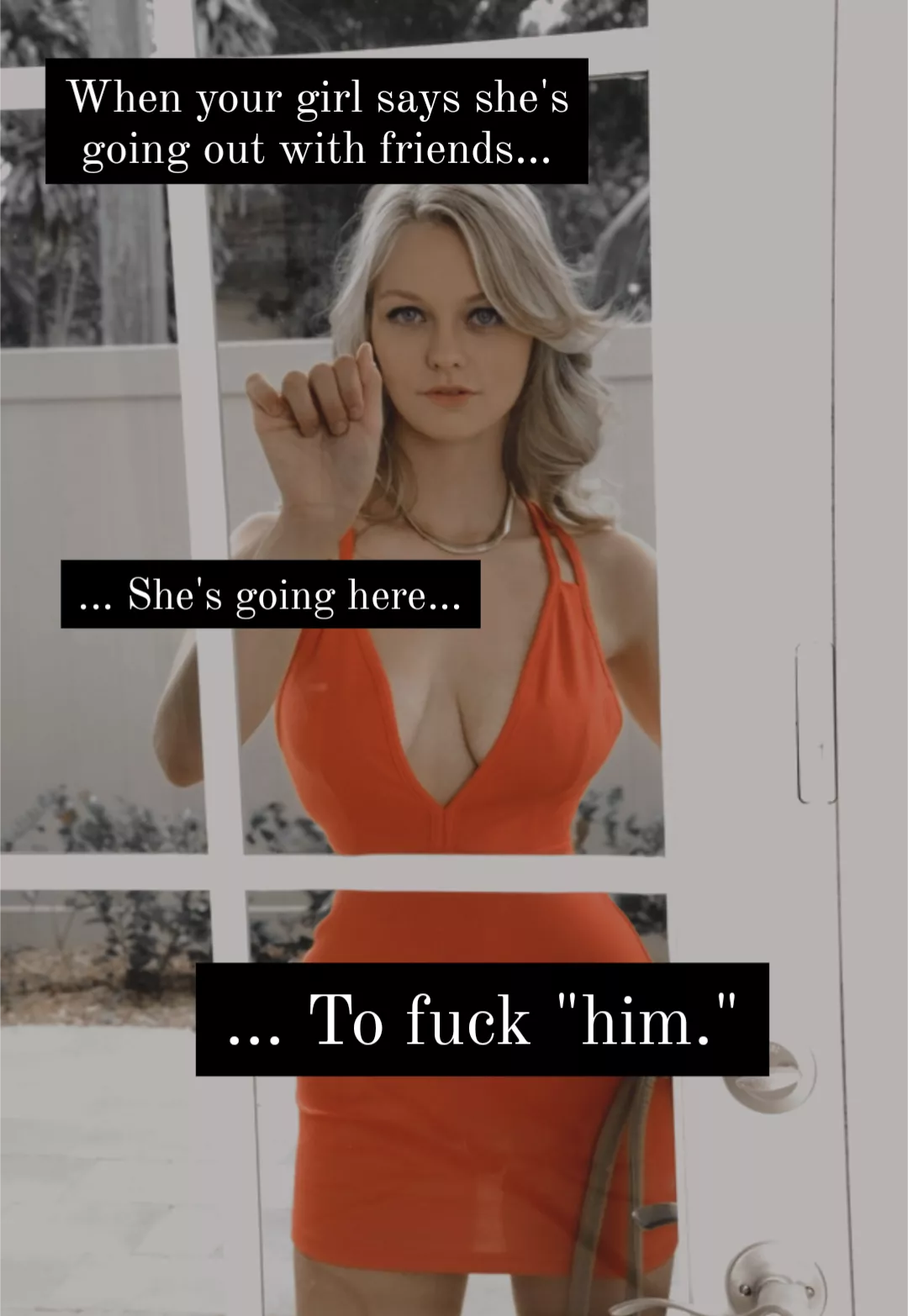 She's going here... posted by -JustKindaCurious-