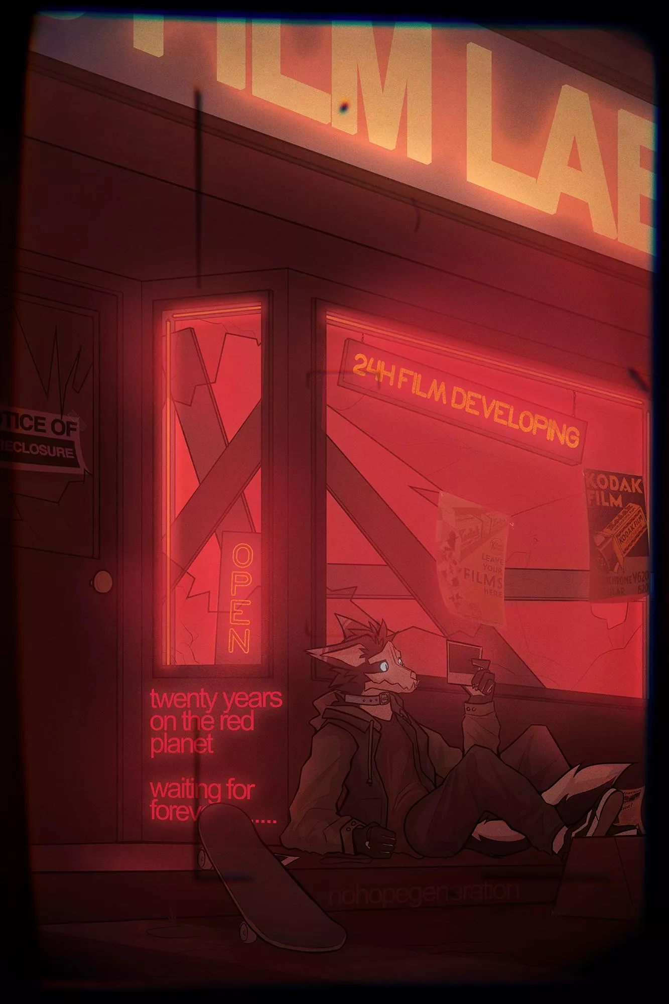 stuck on a red planet (@nohopegen) posted by nohopegeneration