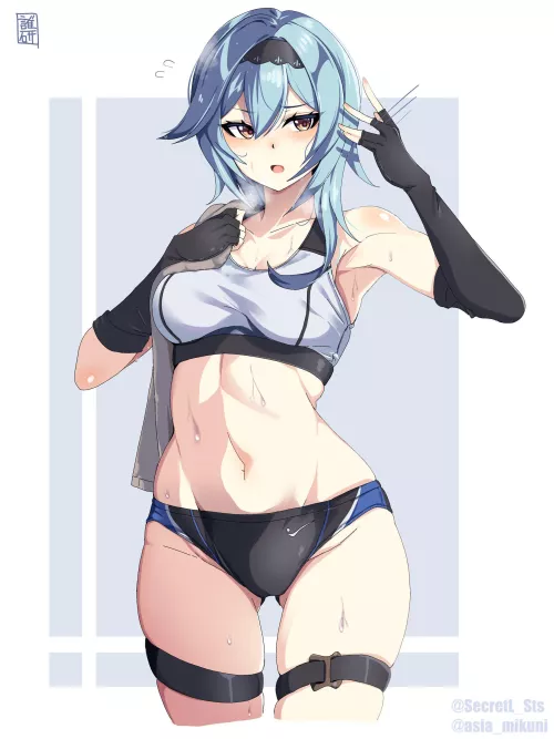 Sweaty Eula by xSaviour_N