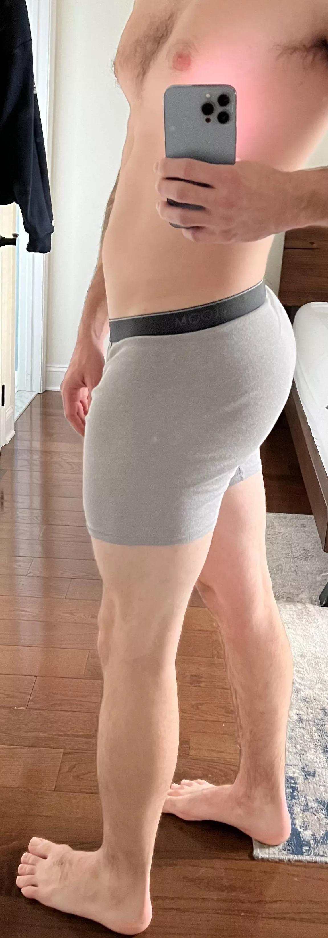 The Large briefs are struggling to contain this booty posted by Shot_Influence_69