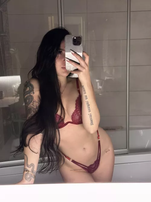 This would be your view before I sit on your face 😈 by Treenr