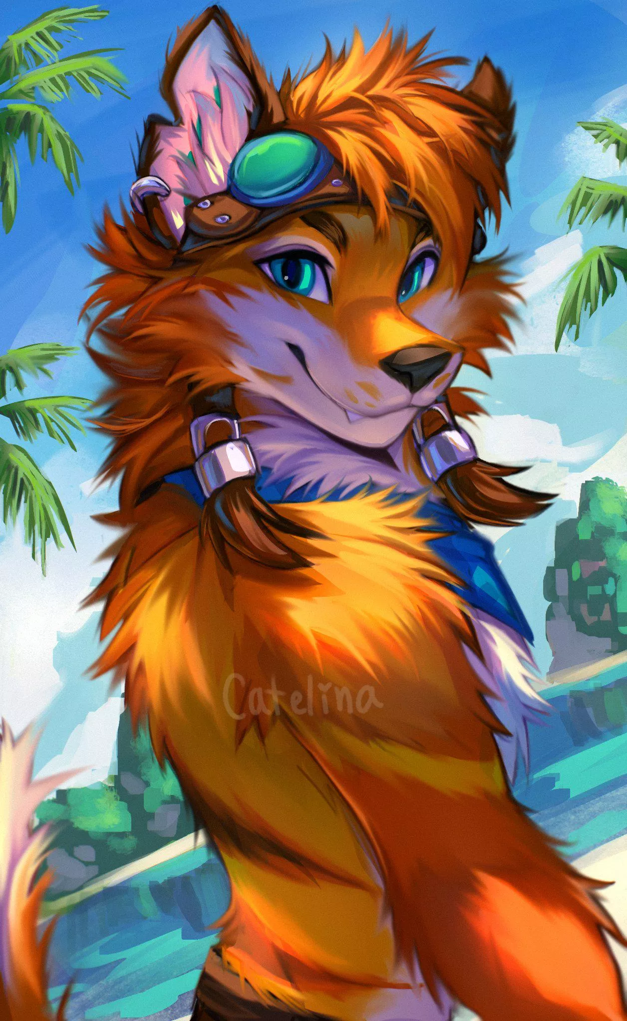 Tropical Fox [Catelina] posted by DL2828