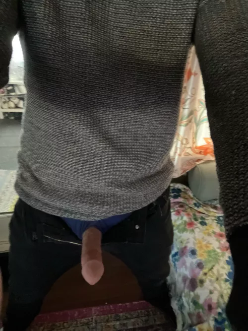 Was getting ready then I wanted to show off my cock. by nitz_blue