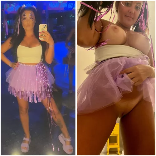 What the boys at the carnaval party ain’t get to see… by Brazilian-Redhead