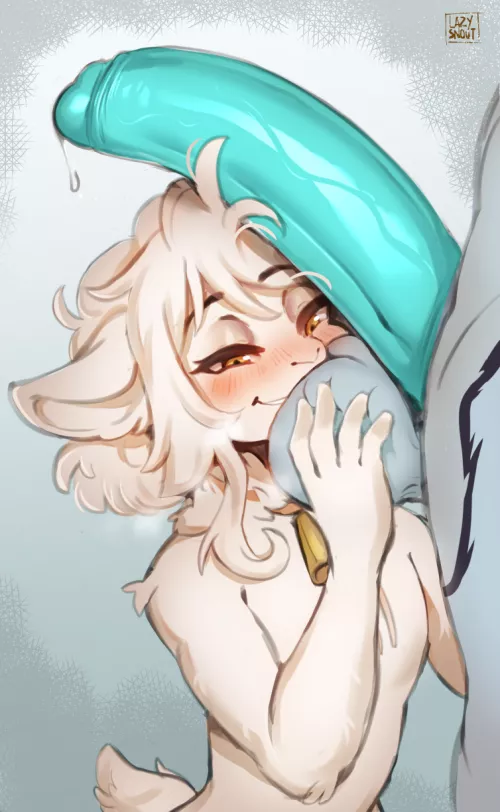 Your balls look heavy, let me hold them (Lazysnout) by LazySnout