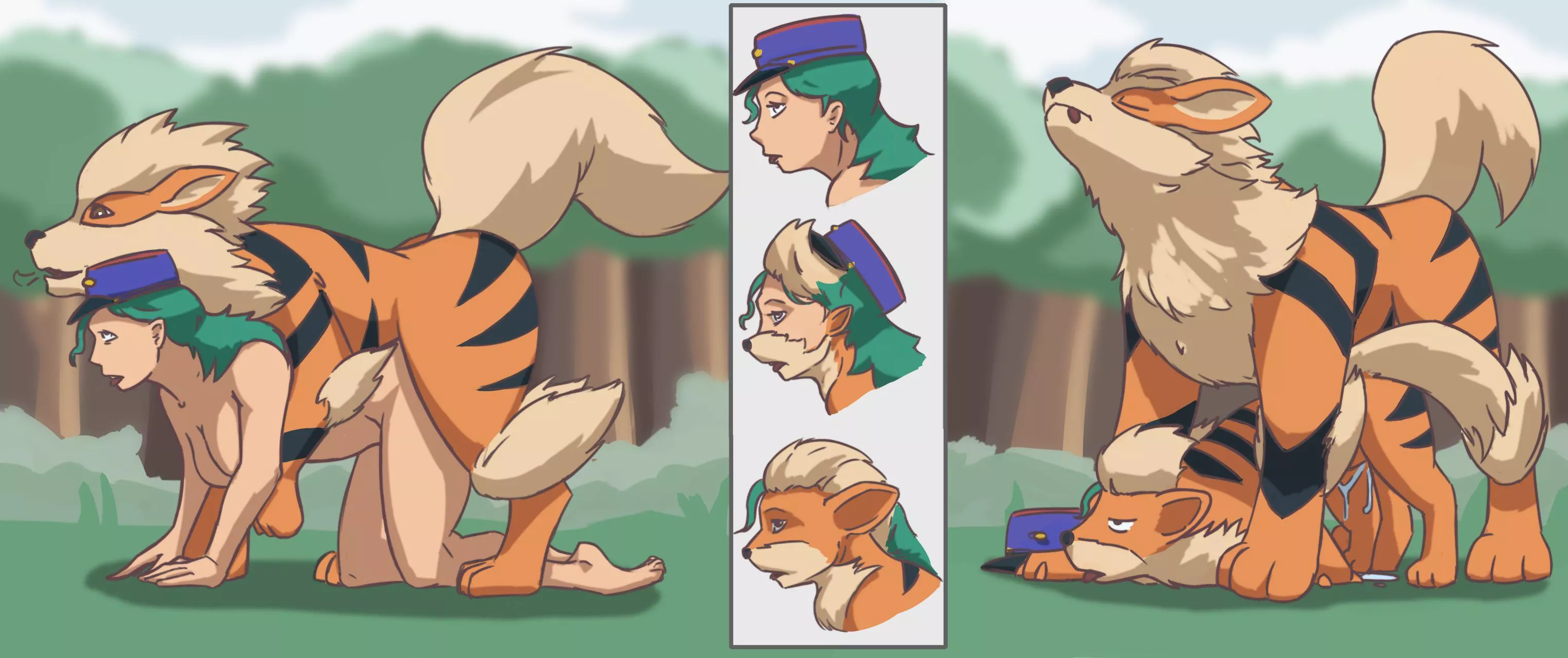 A new way to patrol (Art by anthromage) posted by WolfMutt9