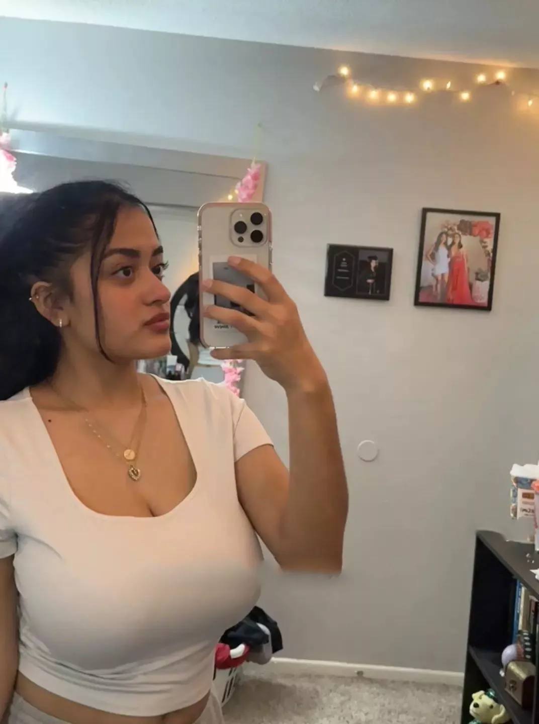 Busty in white posted by anonymous123456_