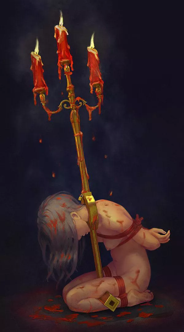 Candle holder - ikelag posted by lmaoworldamogus